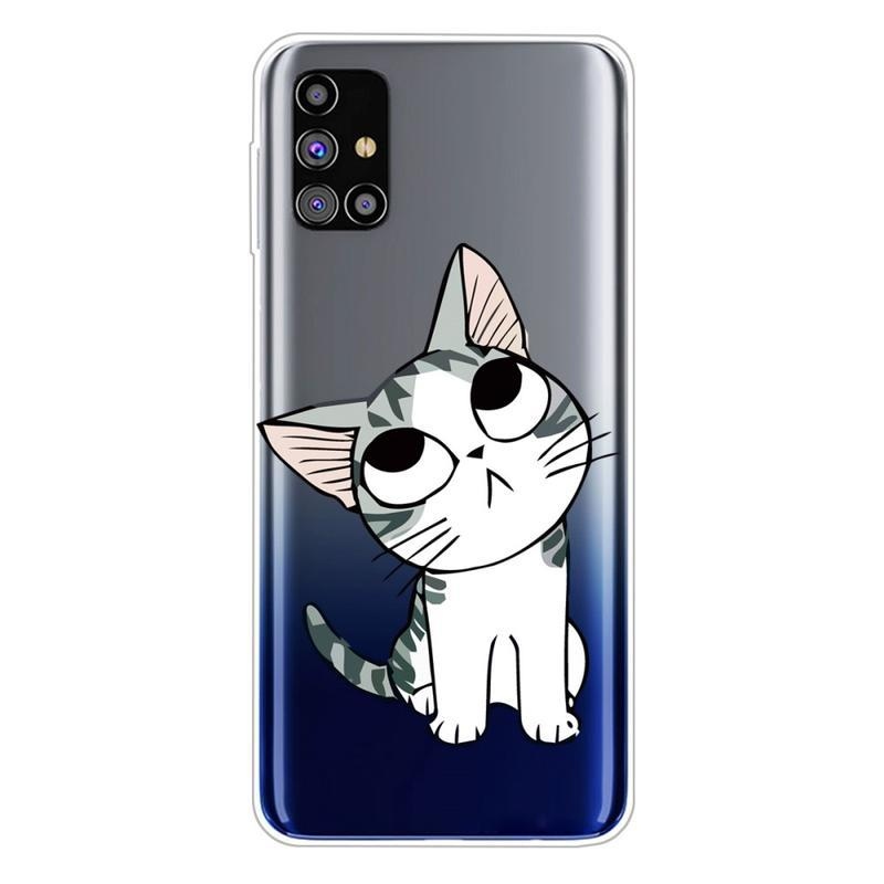 Patty zselés tok Samsung Galaxy M51 - aranyos macska