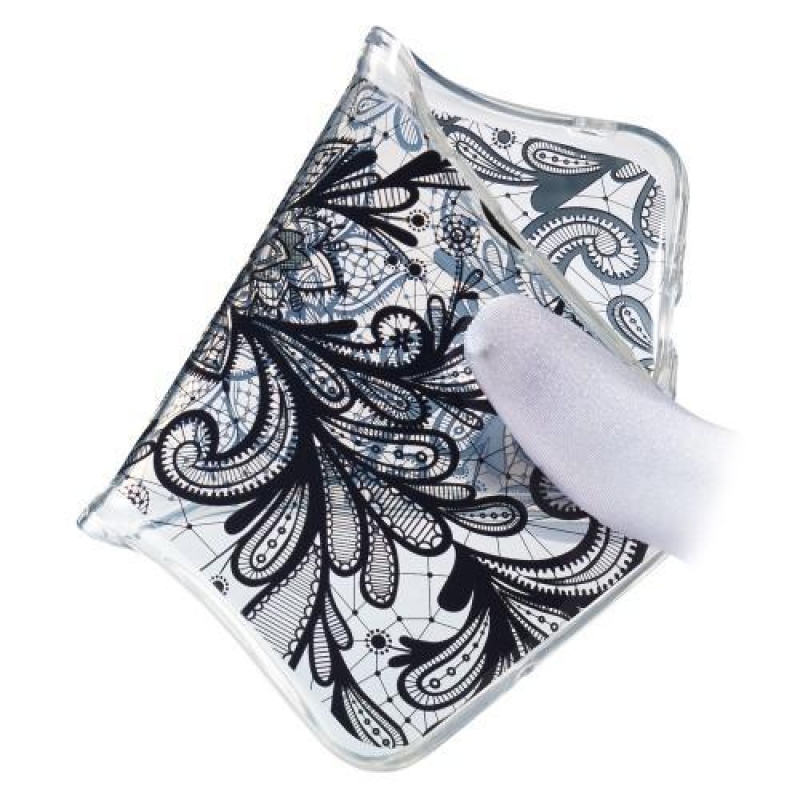 Patty zselés tok Samsung Galaxy A70 - virágos csipke