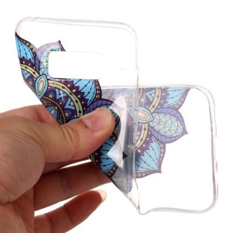 Patty zselés tok Samsung Galaxy S8 Plus készülékhez - kék mandala