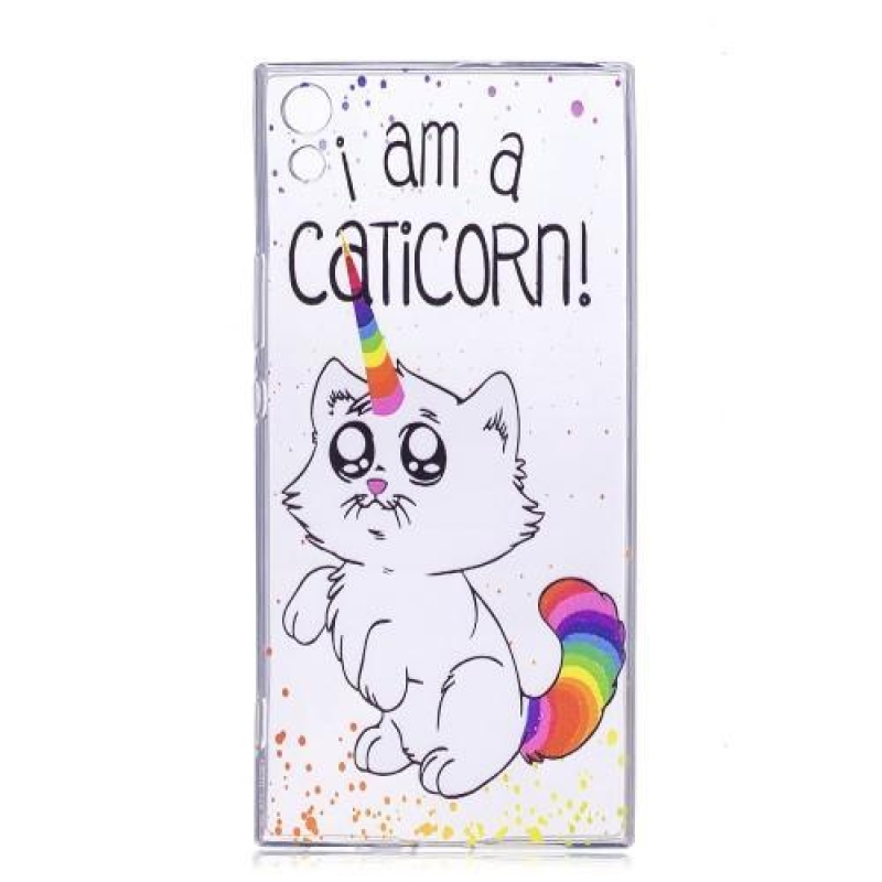 Patty zselés tok Sony Xperia XA1 Ultra készülékhez - rajzfilmes cica