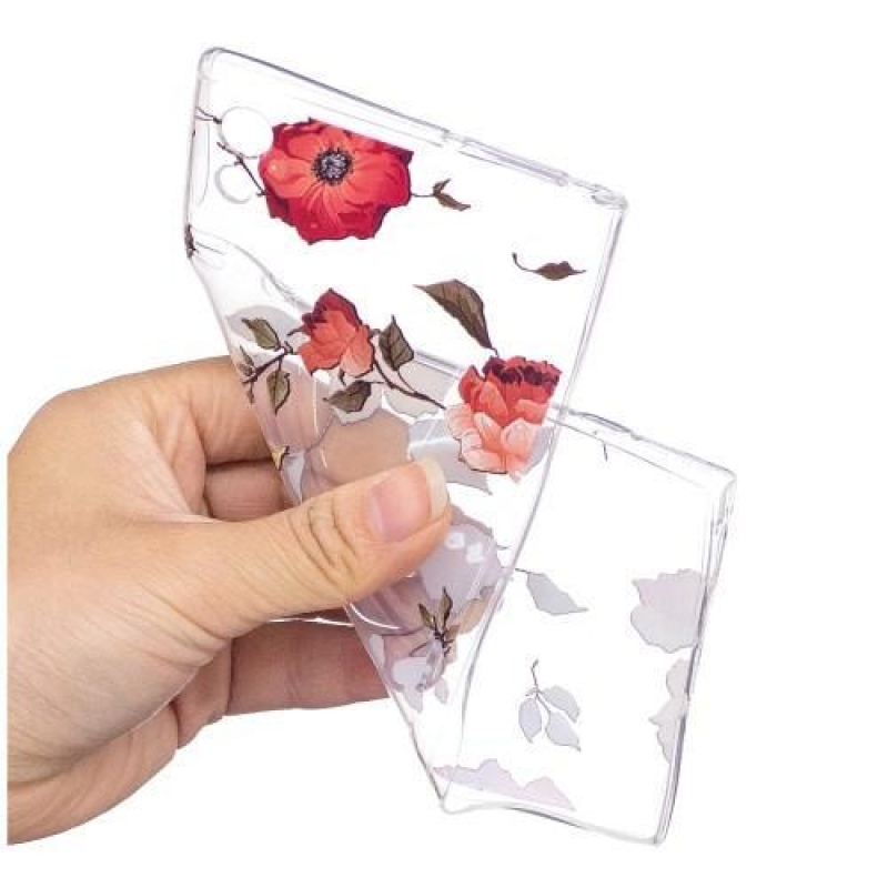 Patty gél tok Sony Xperia XA1 Ultra készülékhez - virágok