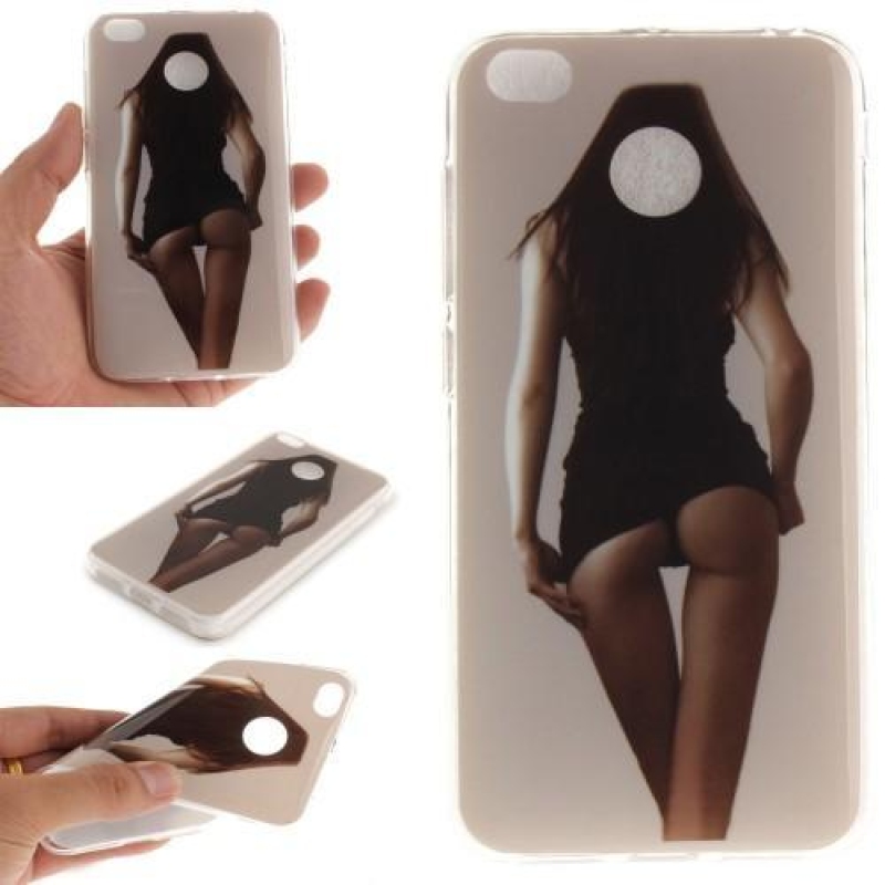 Patty gél tok motívummal a Xiaomi Redmi 4X-en - dögös lány