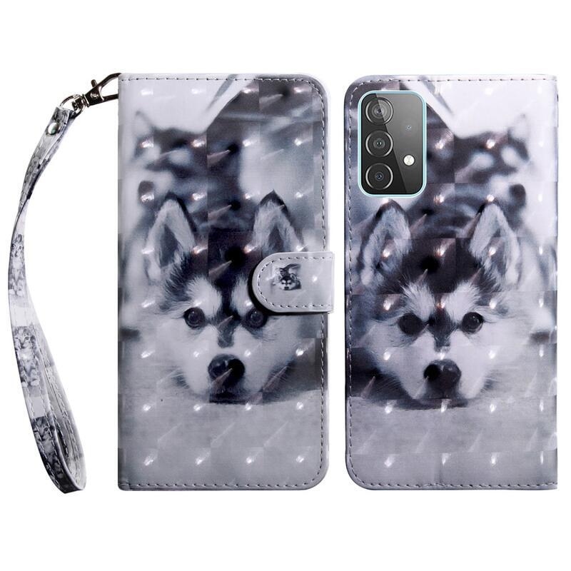 Patty pénztárca tok Samsung Galaxy A53 5G - kutya