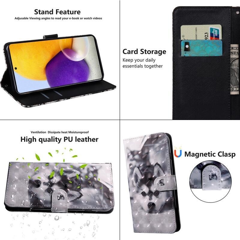 Patty pénztárca tok Samsung Galaxy A53 5G - kutya