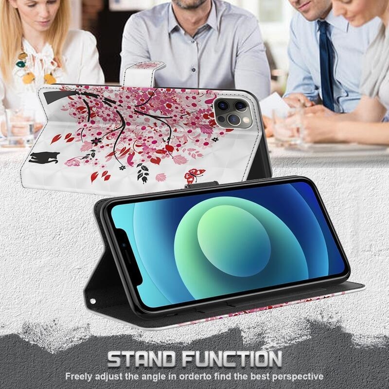 Nyomtatás pénztárca tok Xiaomi Redmi Note 11 4G/Note 11S 4G - virágzó fa