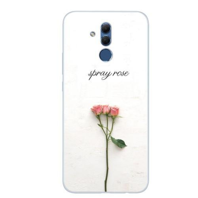 Patty szilikon tok Huawei Mate 20 Lite készülékhez - rózsaszínű