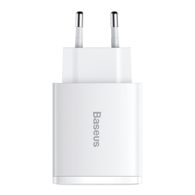 Baseus CCXJ-E02 Kompakt gyorstöltő USB-C 30W Fehér