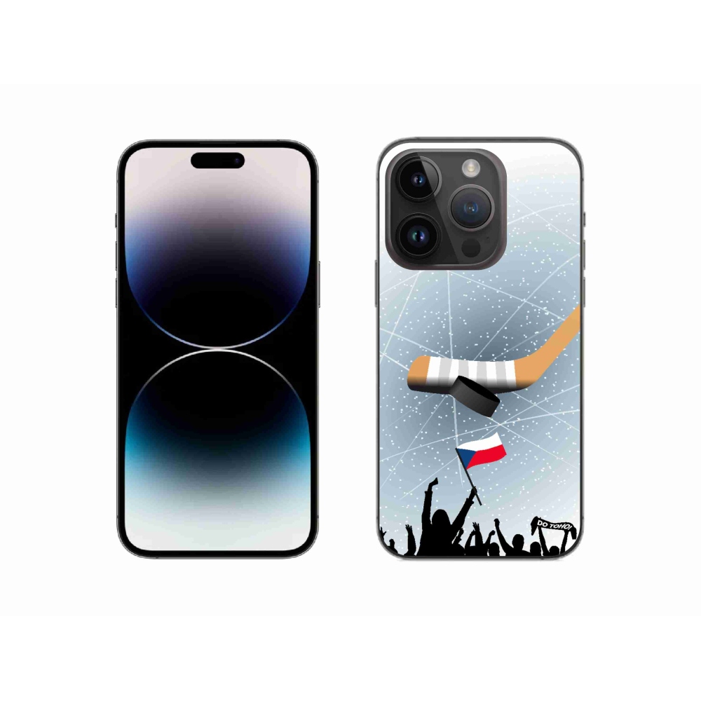 Zselés borítás mmCase iPhone 14 Pro 6.1 - hokiszurkolók számára