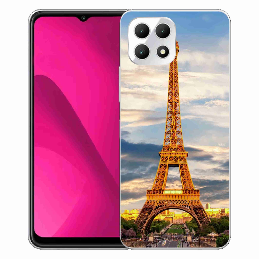 Zselés borítás mmCase a T-Mobile T Phone 2 készülékhez - eiffel-torony 3