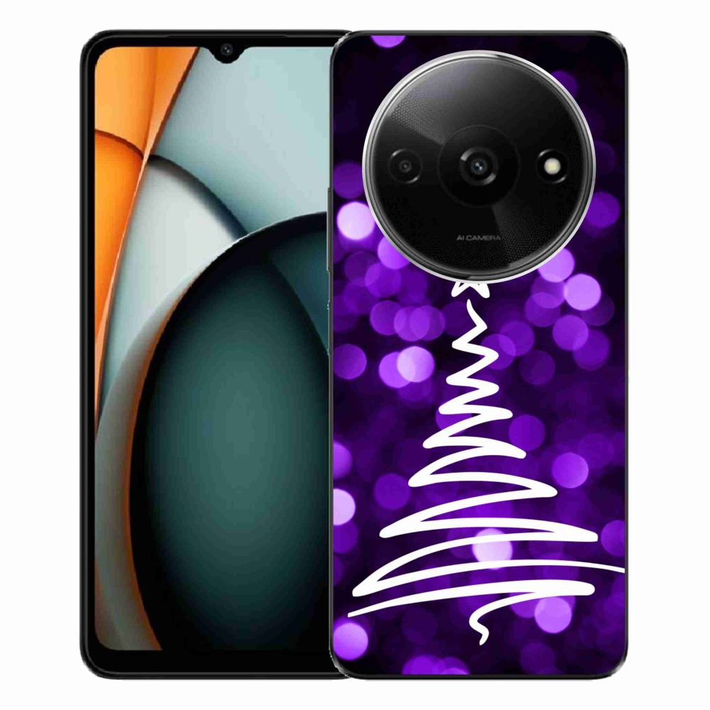 Gél borítás mmCase a Xiaomi Redmi A3-hoz - fa