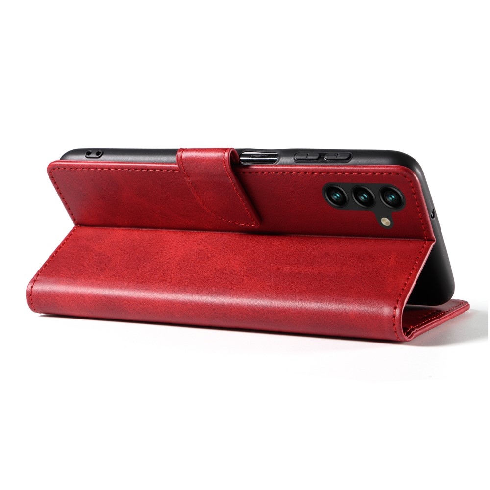 Zárható könyv tok Samsung Galaxy A26 5G - piros