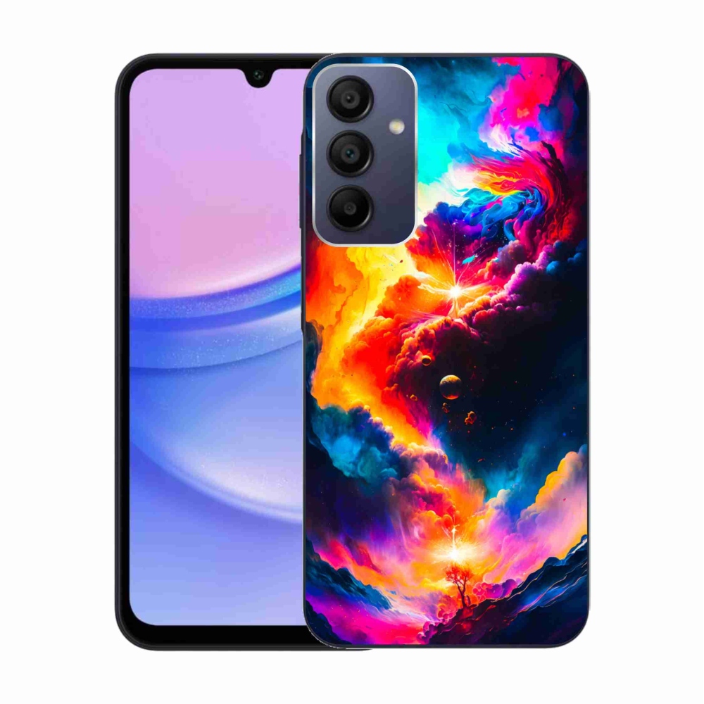 Zselés borítás mmCase Samsung Galaxy A15 4G/5G készülékhez - absztrakt motívum