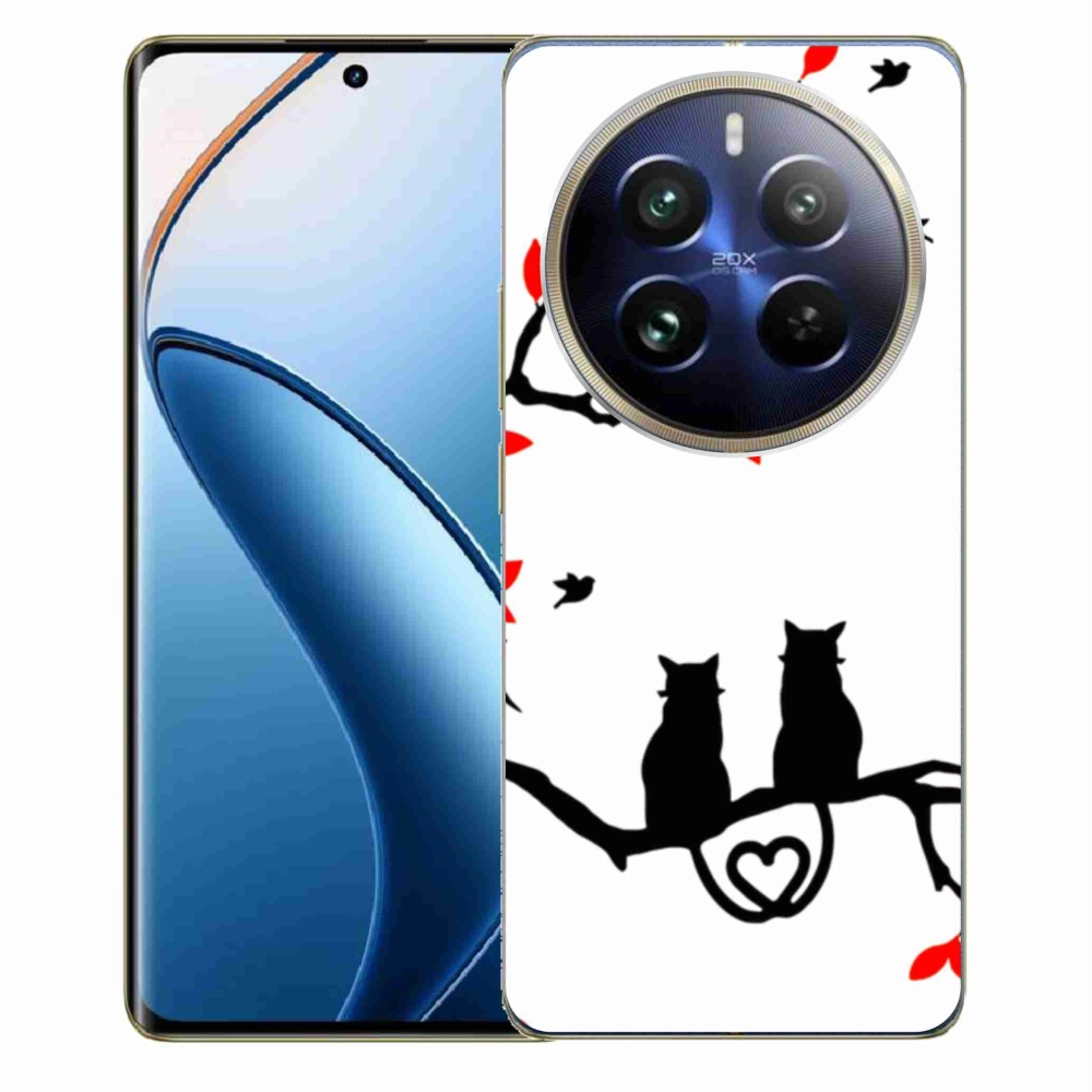 Gél borítás mmCase a Realme 12 Pro 5G/12 Pro+ 5G modellhez - macska szeretet