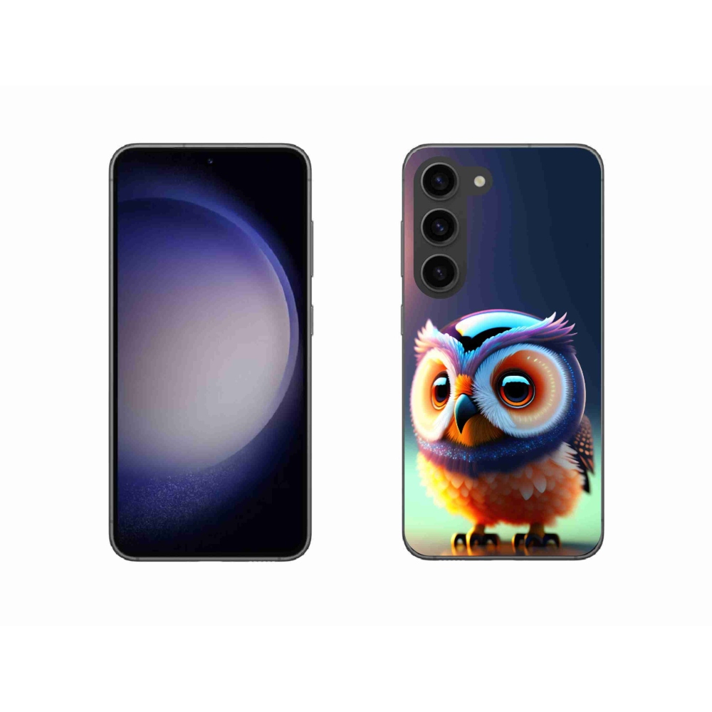 Zselés borítás mmCase Samsung Galaxy S23 5G - bagoly