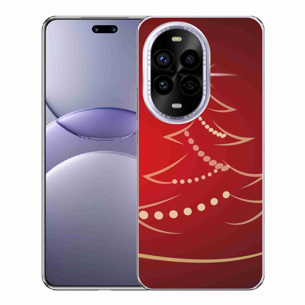 Gél borítás mmCase a Huawei Nova 13 Pro 5G-n - karácsonyfa karikatúra