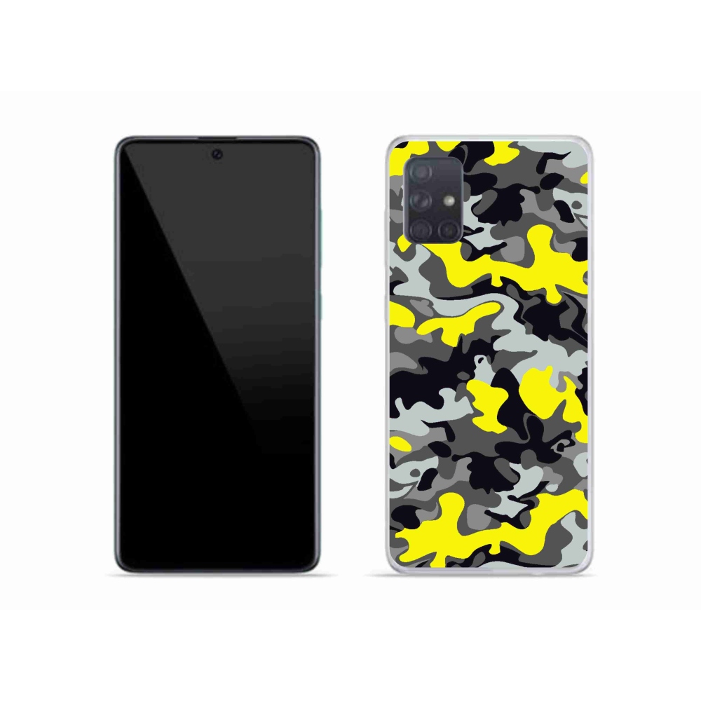 Zselés borítás mmCase Samsung Galaxy A51 készülékhez - terepszínű minta 6