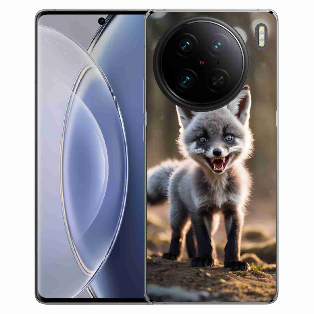 Zselés borítás mmCase a Vivo X90 Pro készülékhez - angry fox