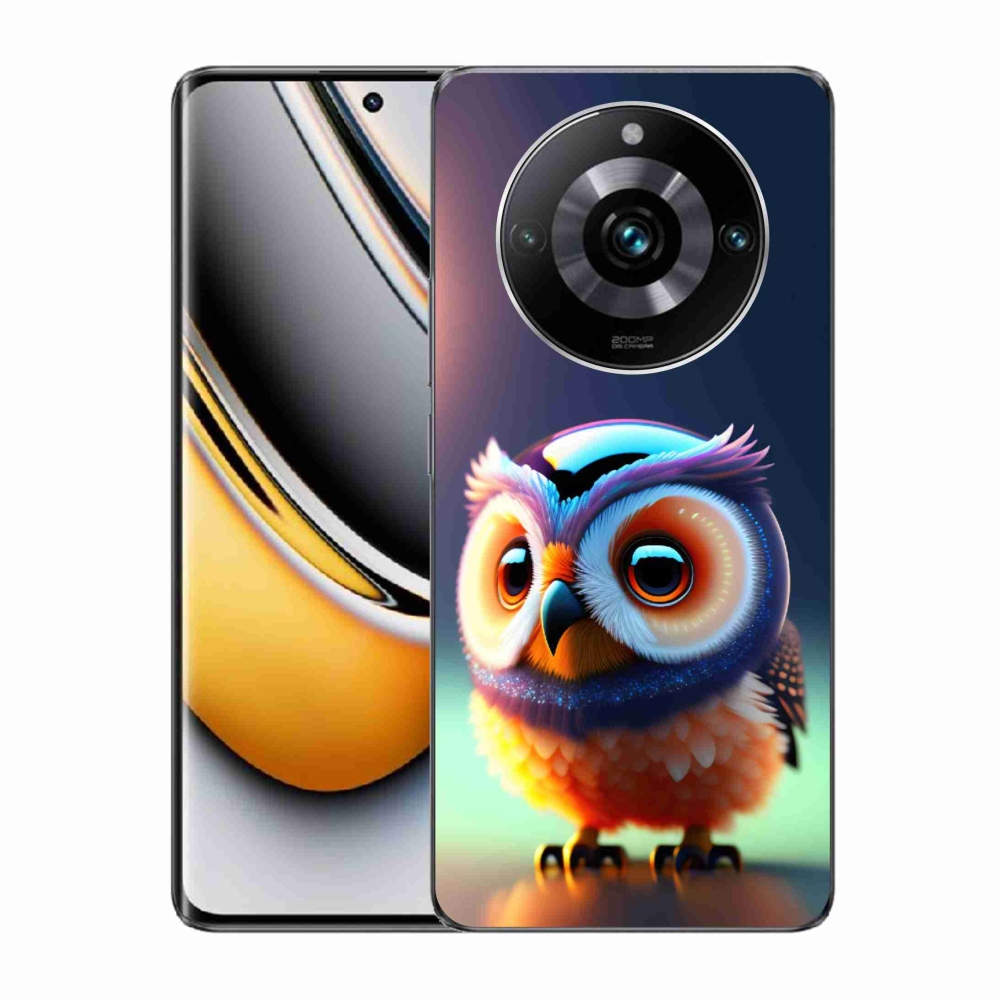 Zselés borítás mmCase a Realme 11 Pro/11 Pro+ készülékhez - bagoly