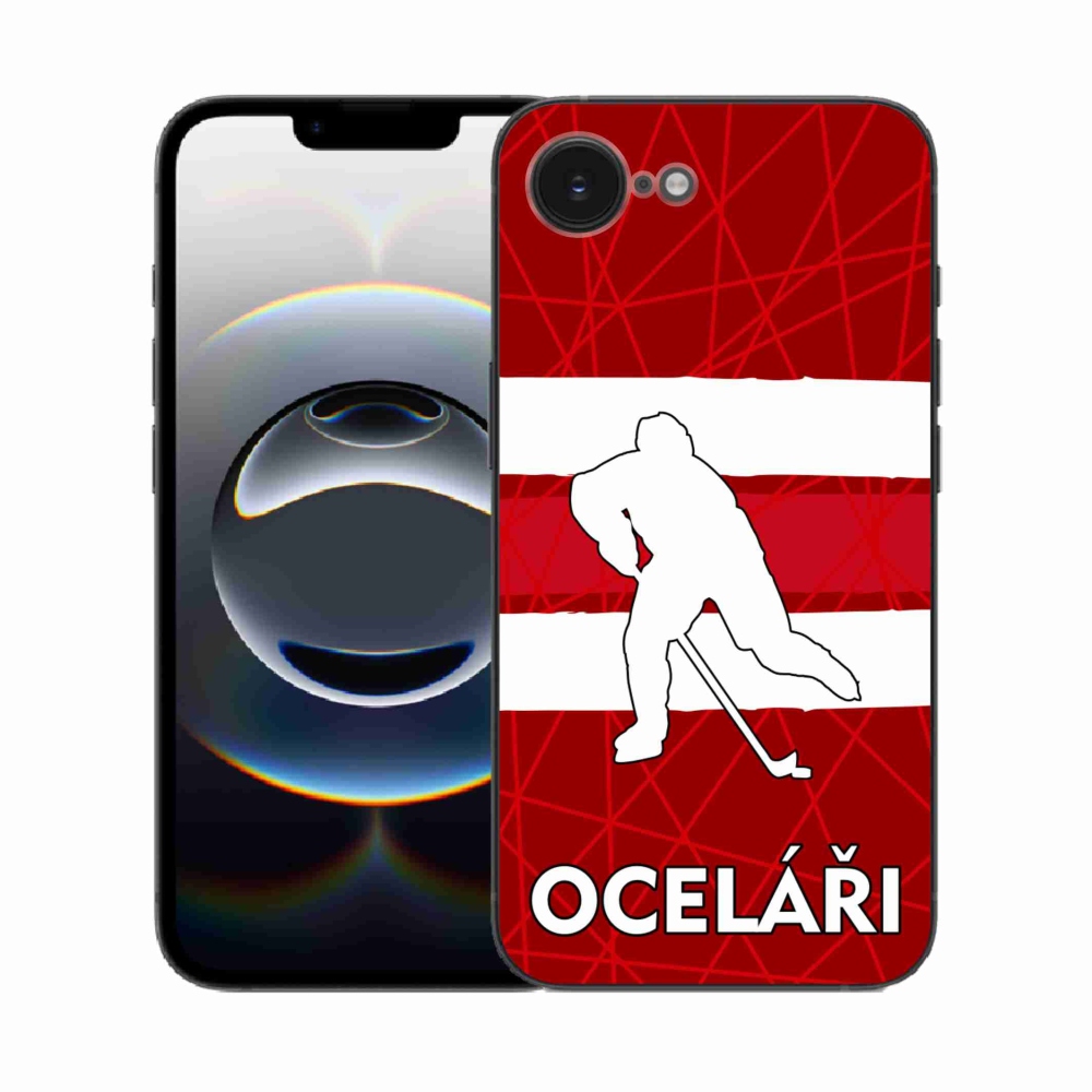 Zselés borítás mmCase iPhone 16e készülékhez - Acélszín