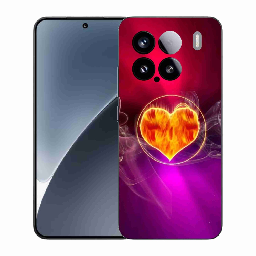 Gél borítás mmCase a Xiaomi 15-hez - tüzes szív