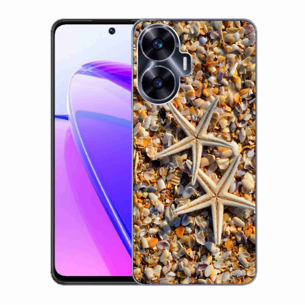 Zselés borítás mmCase a Realme C55 készülékhez - tengeri csillag