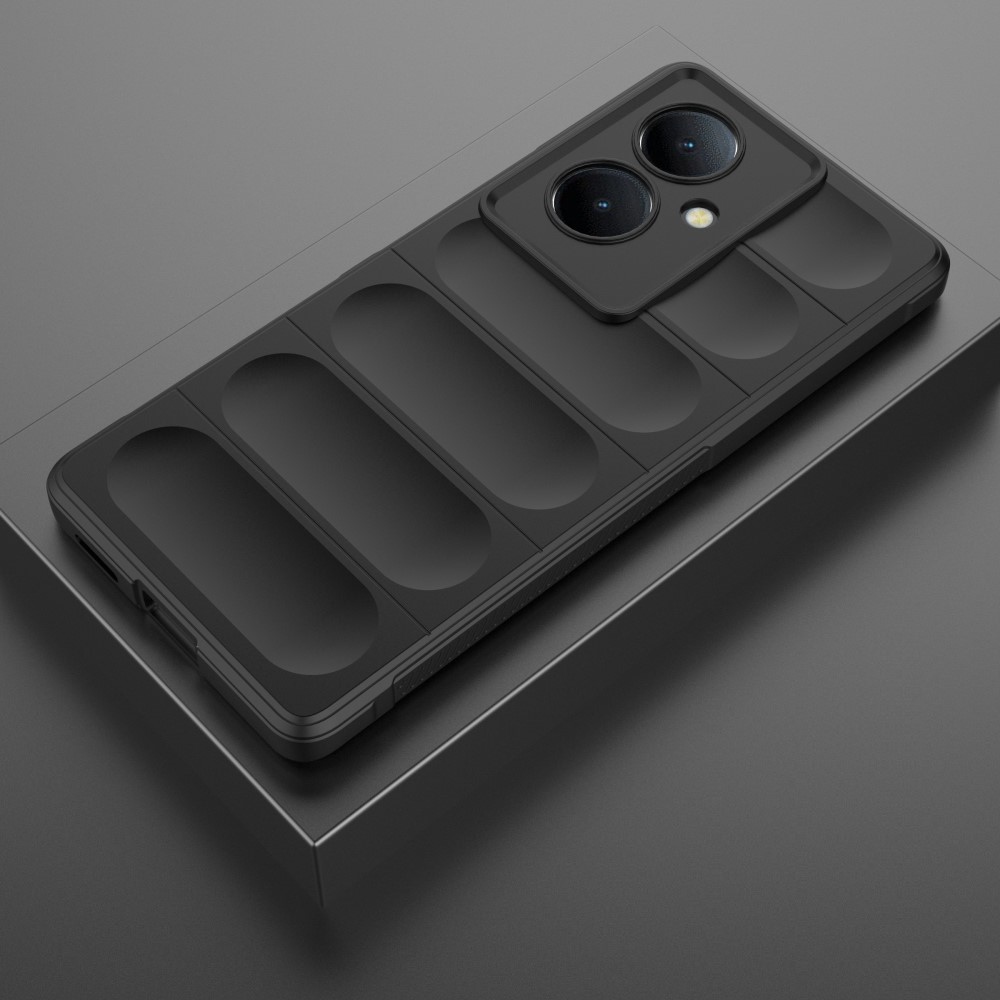 Rugg tartós zselés tok a Vivo V29 Lite 5G-hez - fekete