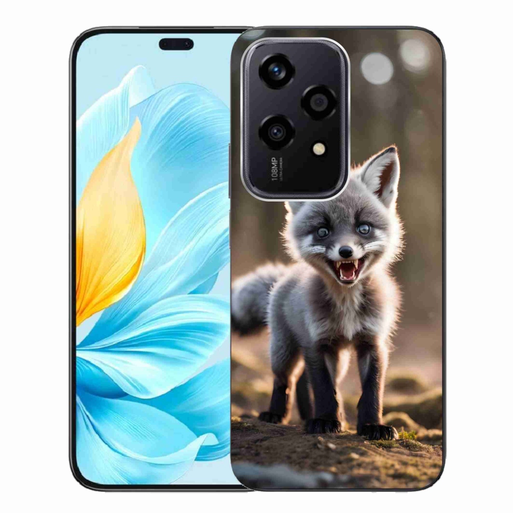 Zselés borítás mmCase a Honor 200 Lite 5G készülékhez - angry fox