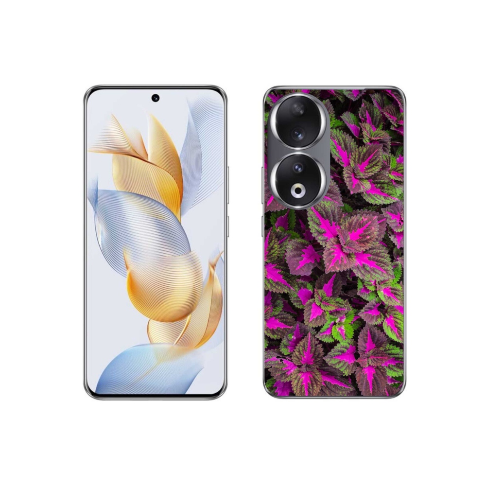 Zselés borítás mmCase a Honor 90-hez - virágok 10