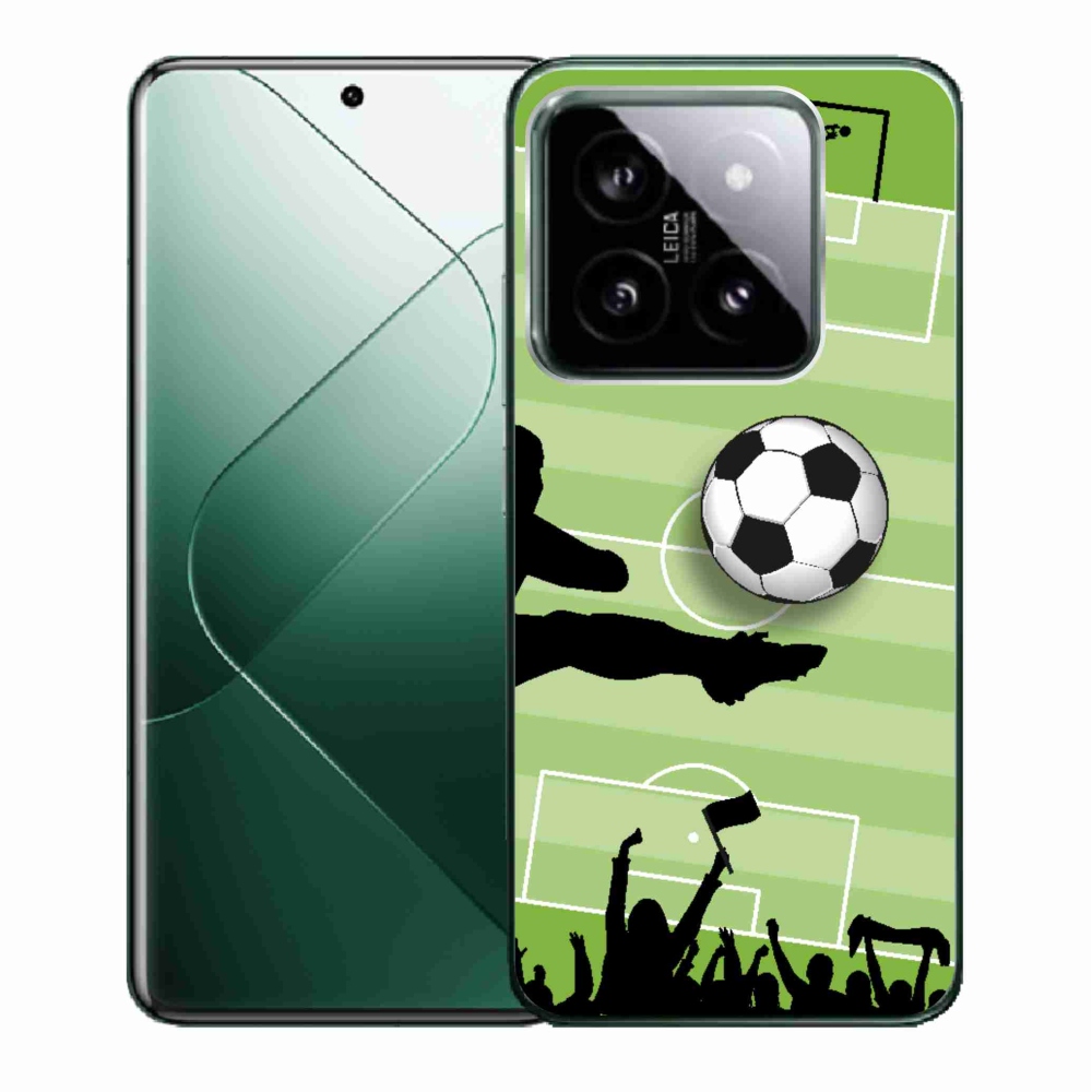 Gél borítás mmCase a Xiaomi 14 - futball 3 számára