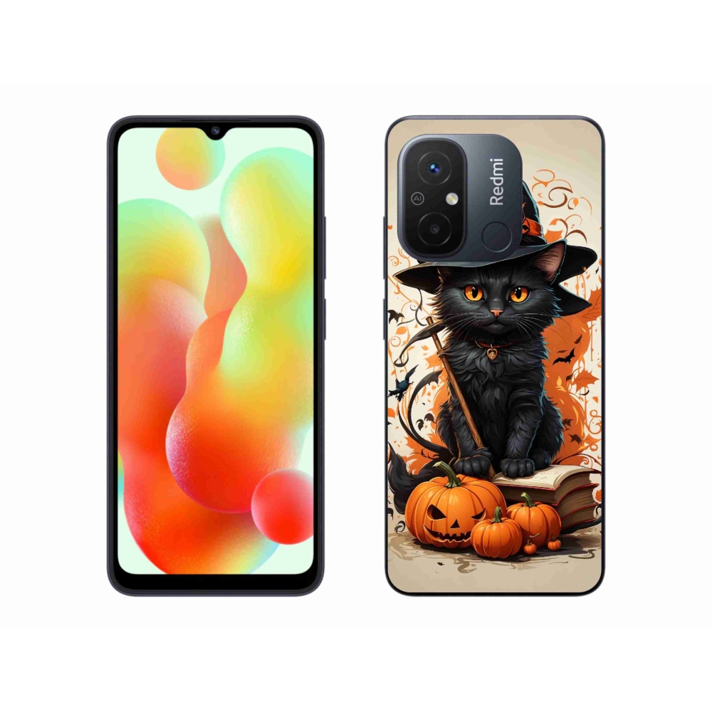 Gél borítás mmCase a Xiaomi Redmi 12C-hez - macskavarázsló