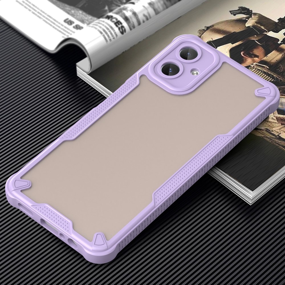 Fagyasztott tartós borítás Samsung Galaxy A06 4G készülékhez - lila