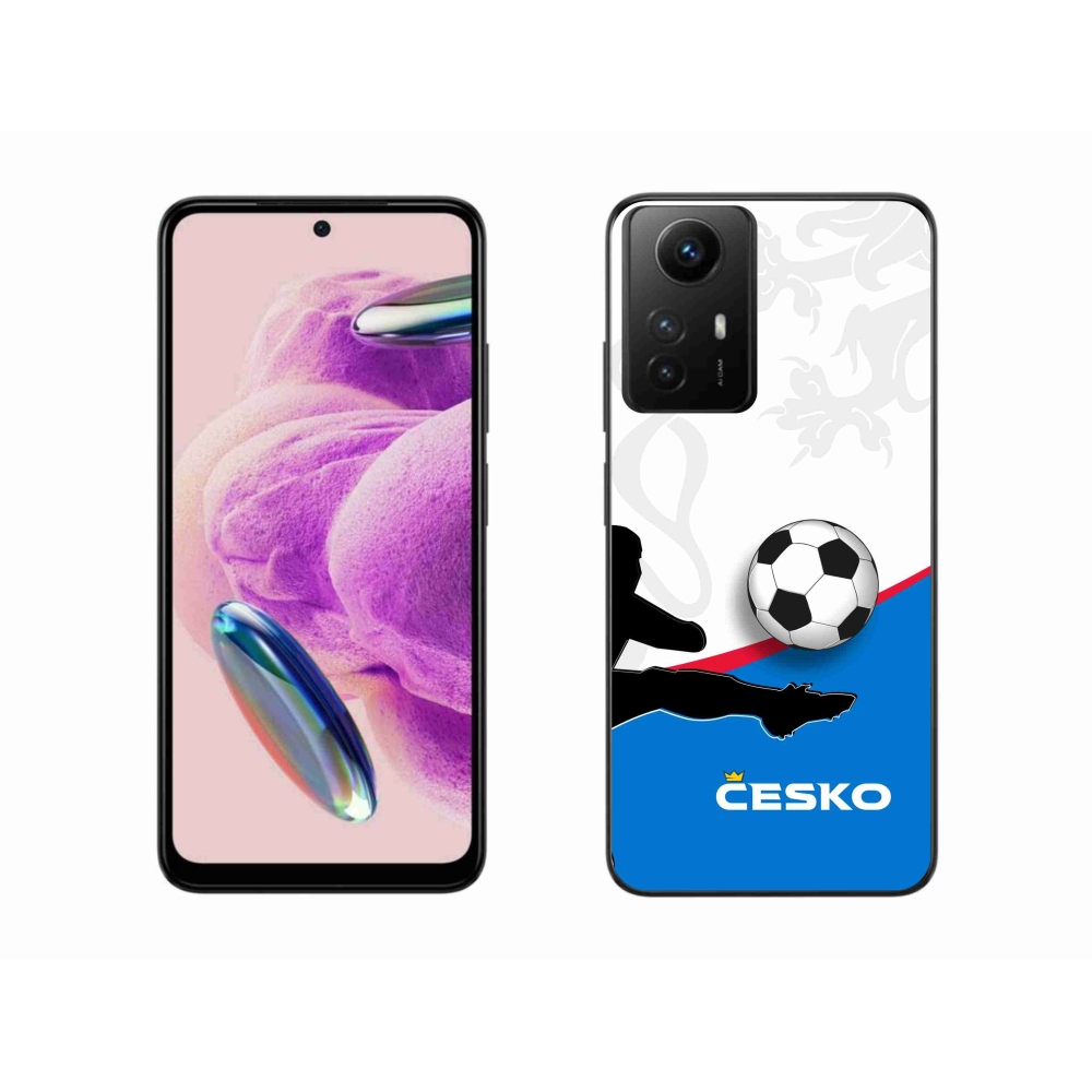 Gél borítás mmCase a Xiaomi Redmi Note 12S - futball Csehország 3