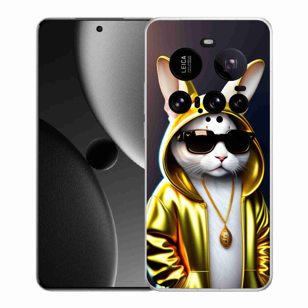 Gél borítás mmCase a Xiaomi 15 Ultra számára - cat boss