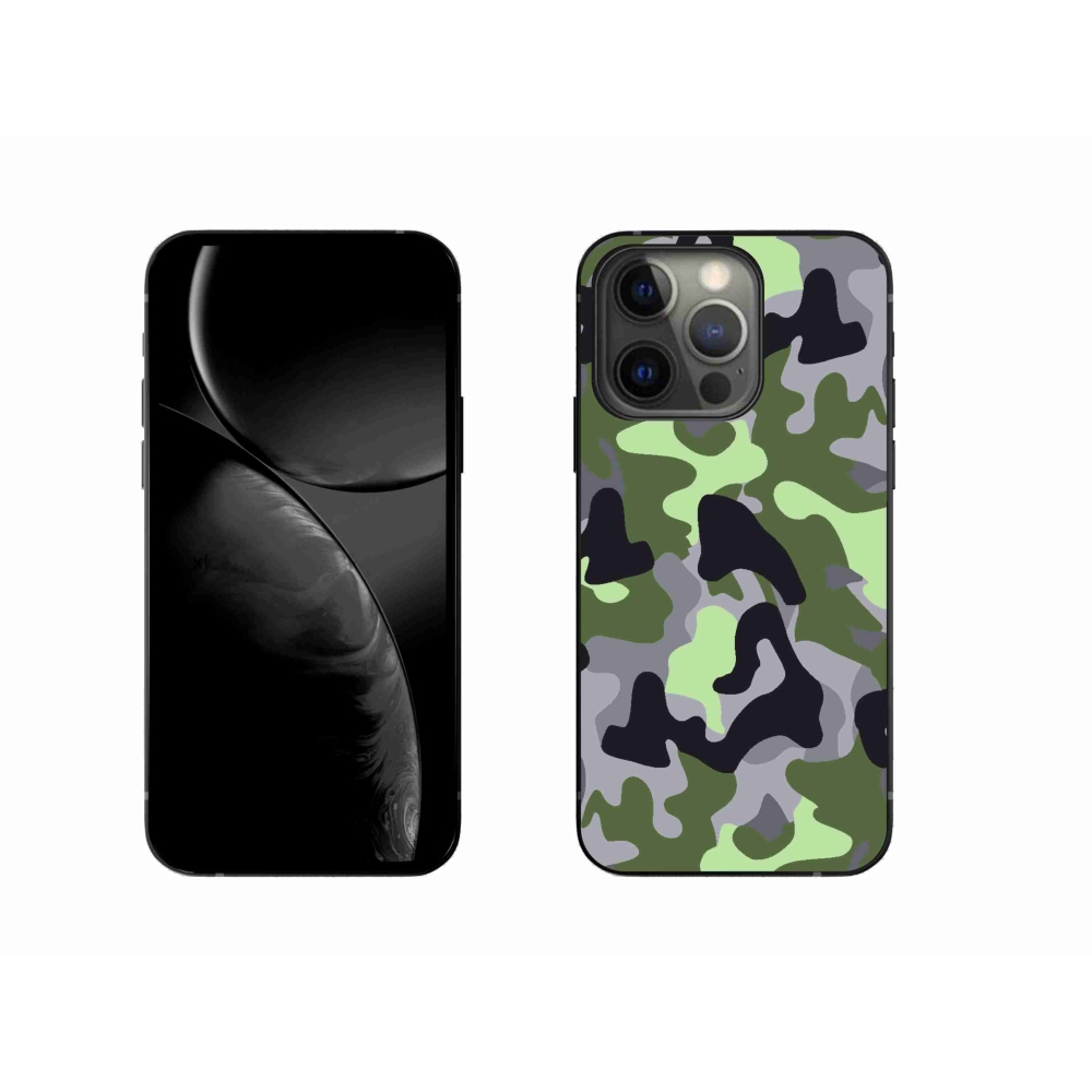 Zselés borítás mmCase iPhone 13 Pro 6.1 készülékhez - terepszínű minta 7