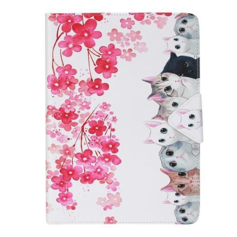 Pictu PU bőr tok iPad Pro 9.7 készülékhez - macskák