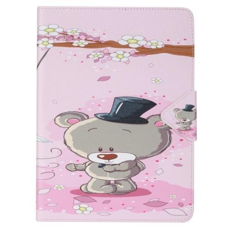 Pictu PU bőr tok iPad Pro 9.7 készülékhez - mackó
