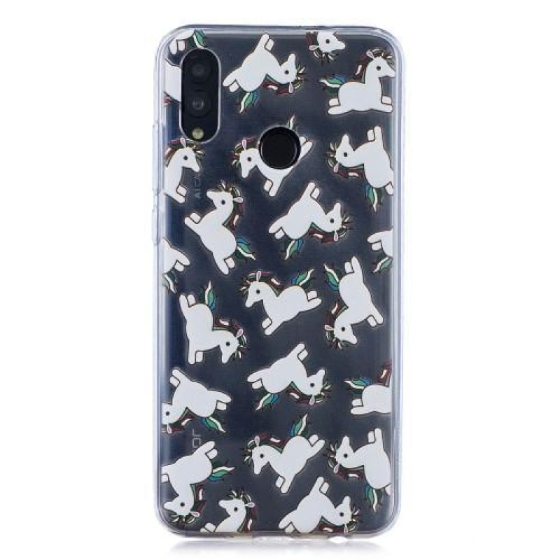 Kép szilikon borító a Honor 10 Lite és a Huawei P Smart (2019) készülékhez - lovak
