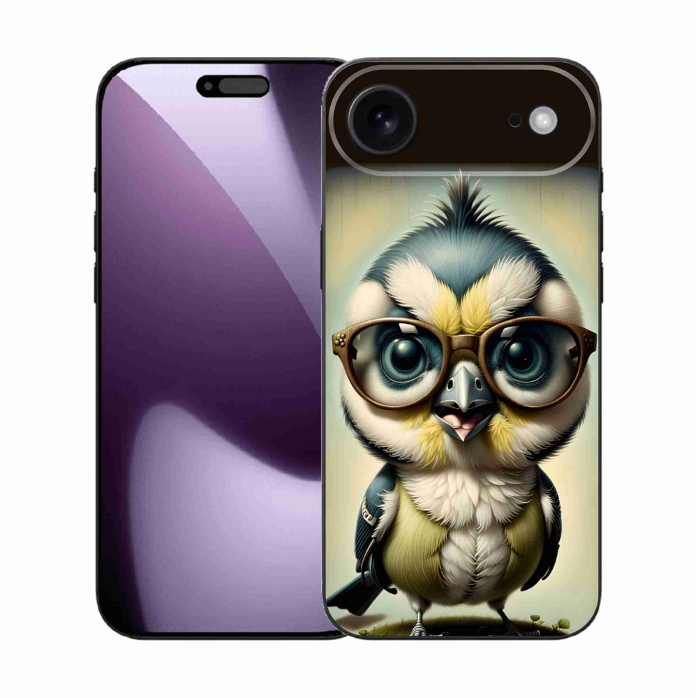 Zselés borítás mmCase iPhone 17 Air készülékhez - kölyök szemüveggel