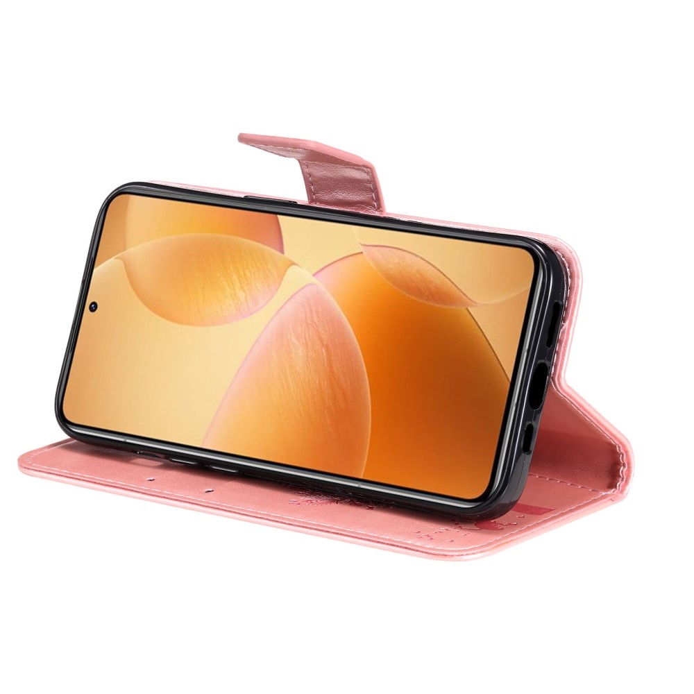 Fák könyve tok Xiaomi 14T Pro - rózsaarany