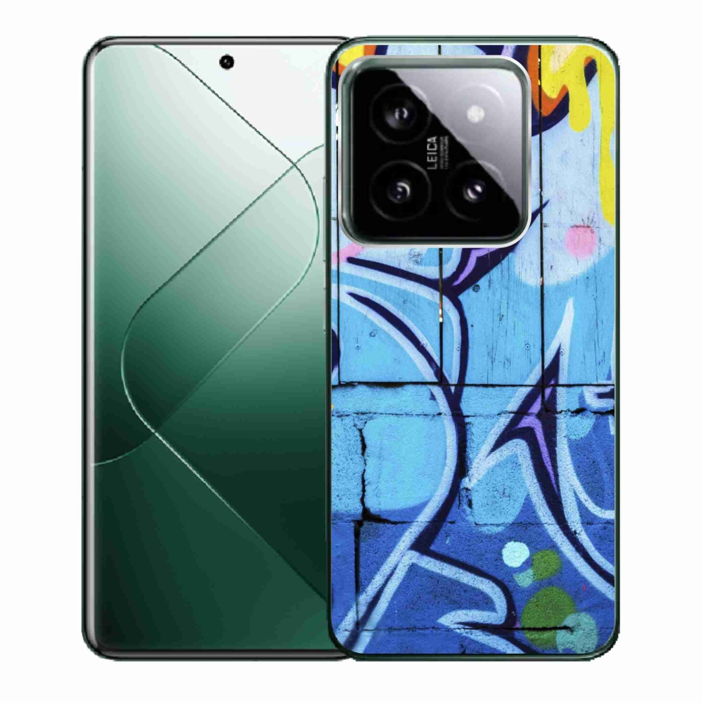 Gél borítás mmCase a Xiaomi 14-hez - graffiti