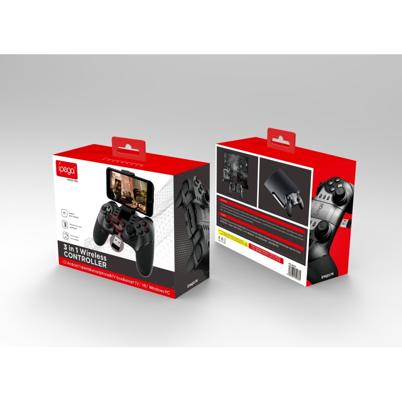 iPega 9076 2,4 GHz-es Bluetooth Gamepad Fortnite Android/iOS/PS3/PS4/PC/Android TV/N-Switch