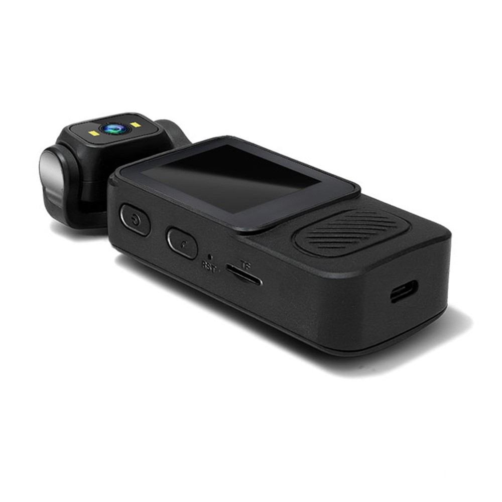 Y2 mini 4K kamera kijelzővel, forgatható objektívvel és fénnyel