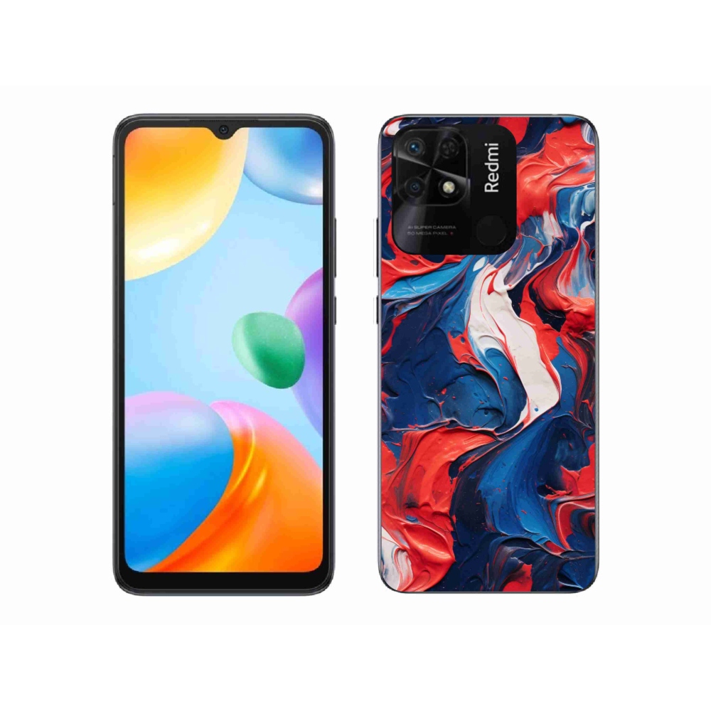 Gél borító mmCase a Xiaomi Redmi 10C-hez - absztrakt motívum 7