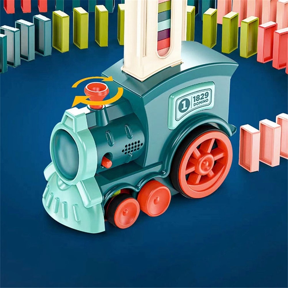 Elektromos dominó automata kockaelhelyezéssel – 120 db