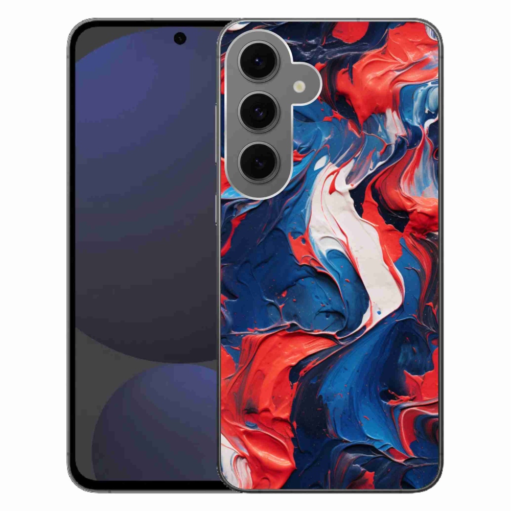 Gél borítás mmCase Samsung Galaxy S24 FE - absztrakt motívum 7