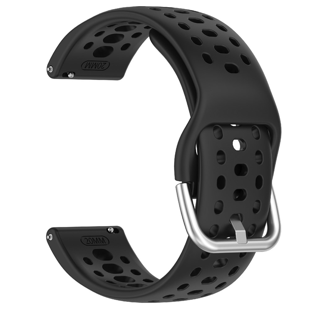 Silikon karkötő az Amazfit Active 2 Square-hez – fekete