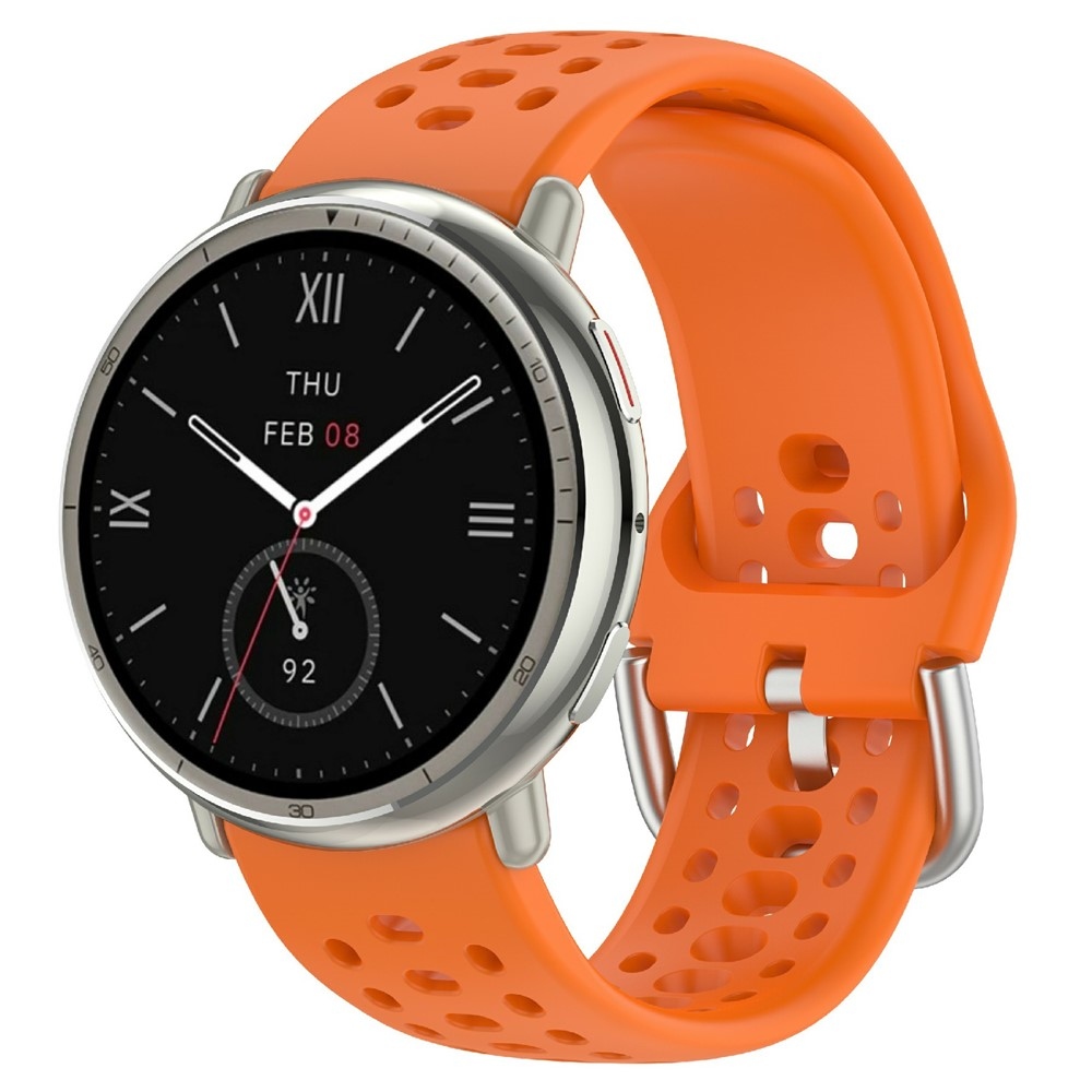 Silikon karkötő az Amazfit Active 2 Square-hez – narancssárga