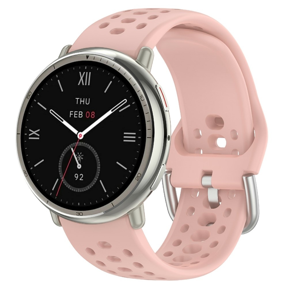 Silikon karkötő az Amazfit Active 2 Square-hez – rózsaszín