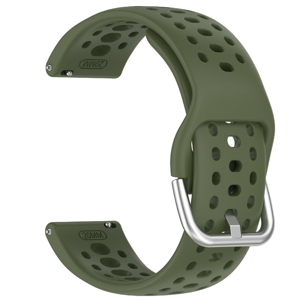 Silikon karkötő az Amazfit Active 2 Square-hez – zöld