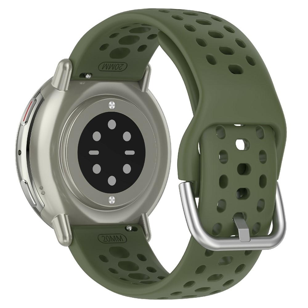 Silikon karkötő az Amazfit Active 2 Square-hez – zöld